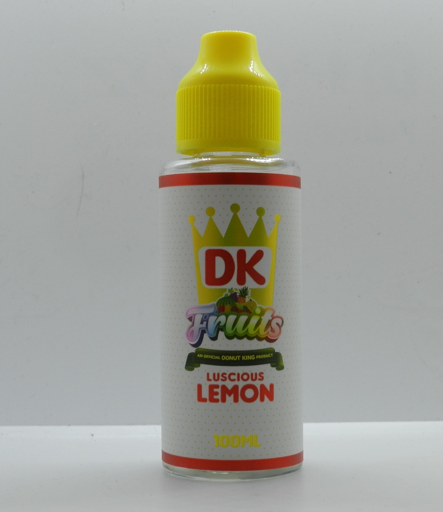 Donut King Fruits 100ml  Luscious Lemon