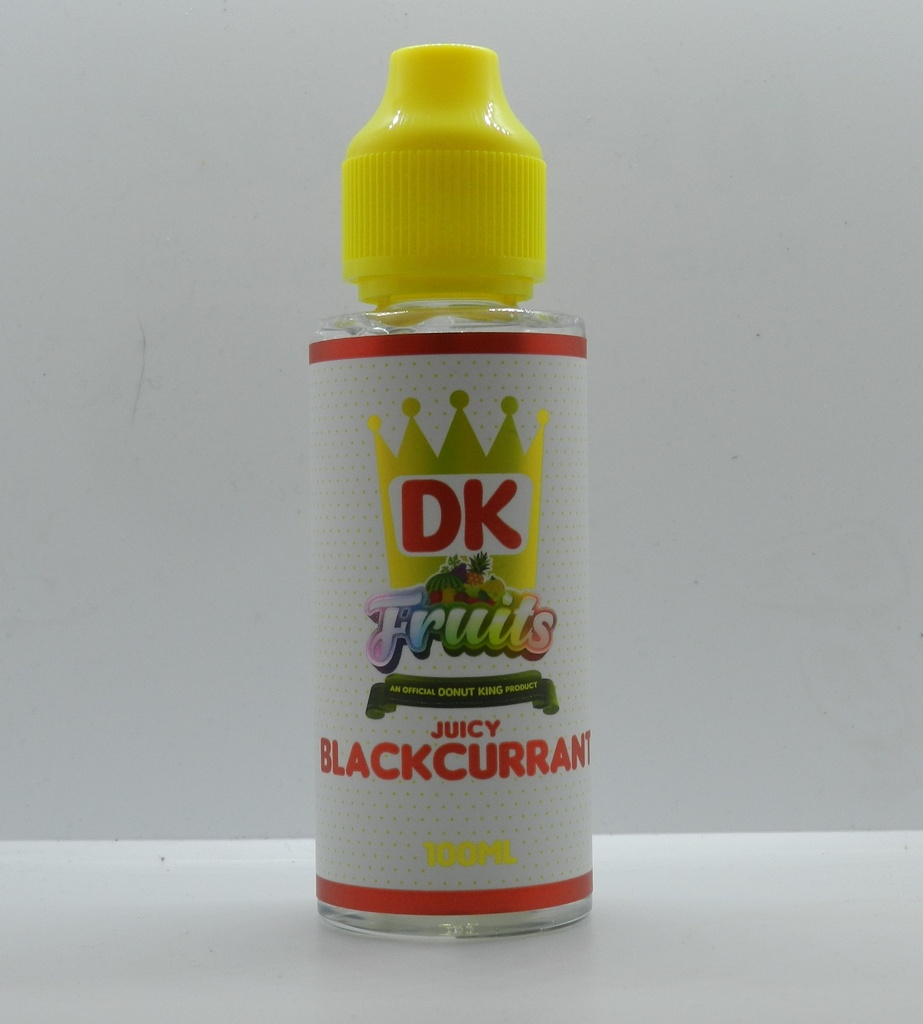 Donut King Fruits 100ml Juicy Blackcurrant