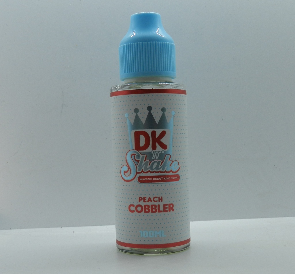 Donut King Shake 100ml Peach Cobbler