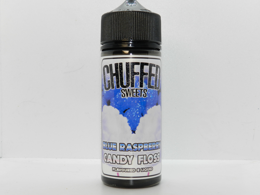 Chuffed Sweet 100ml Blue Raspberry Candy Floss