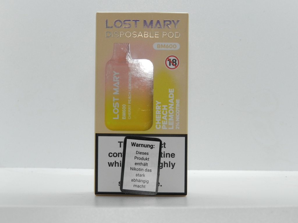 Lost Mary 600 2%  Cherry Peach Lemonade