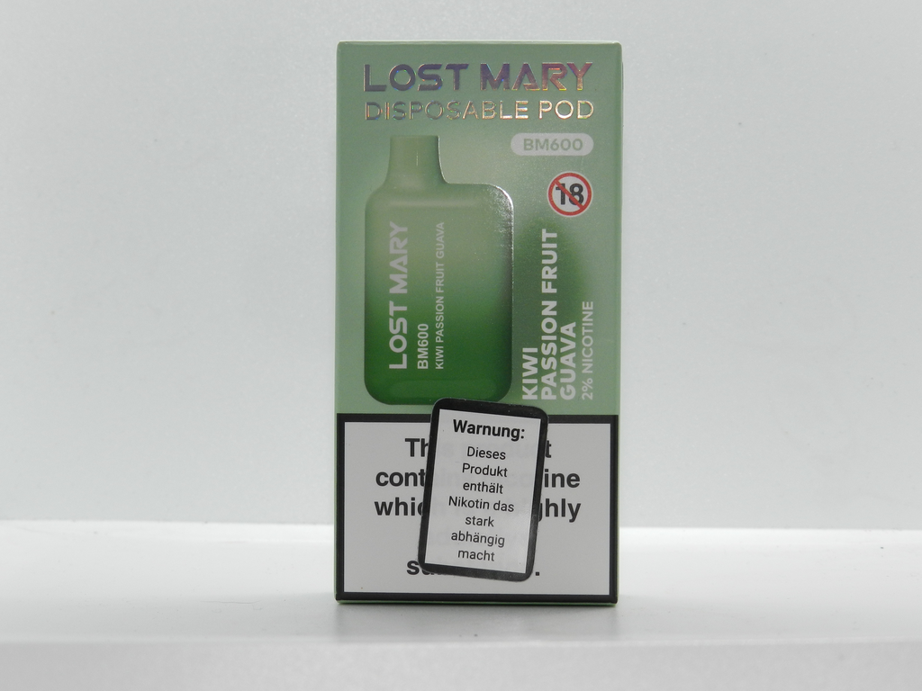 Lost Mary 600 2%  Kiwi Passion Fruit Guava