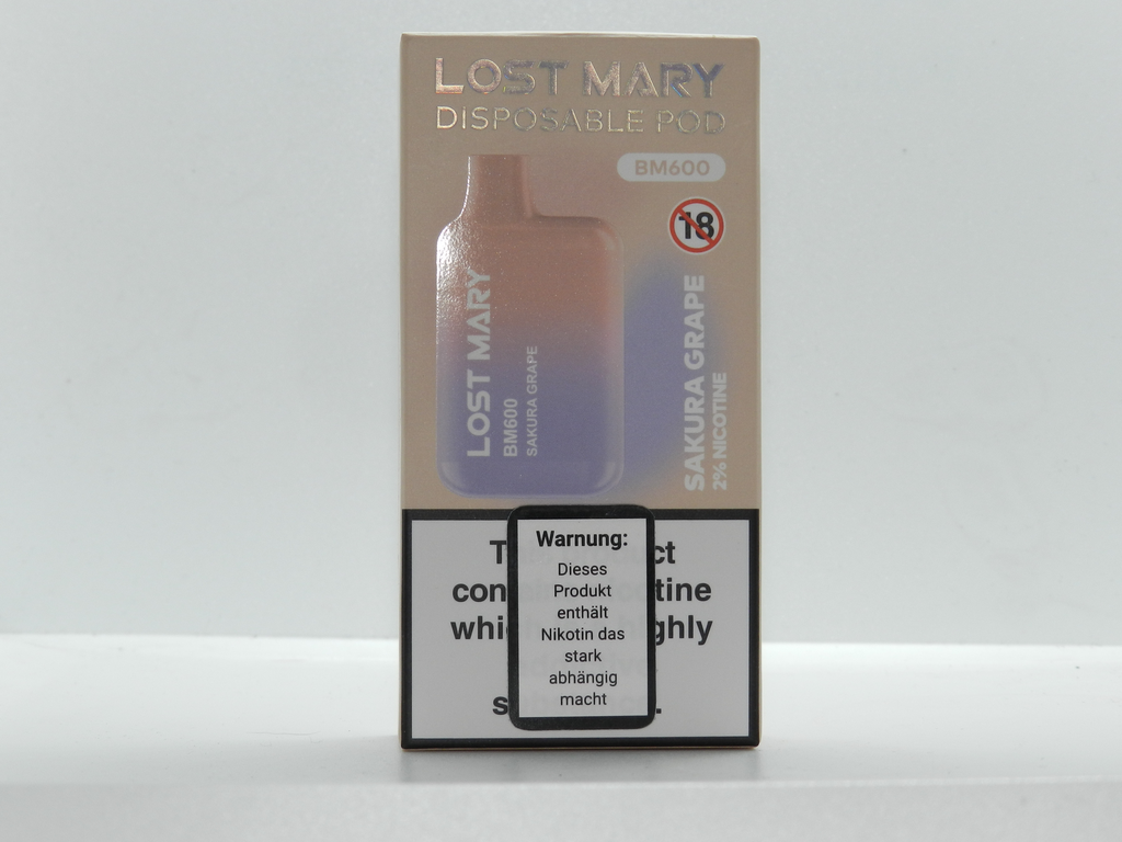 Lost Mary 600 2%  Sakura Grape