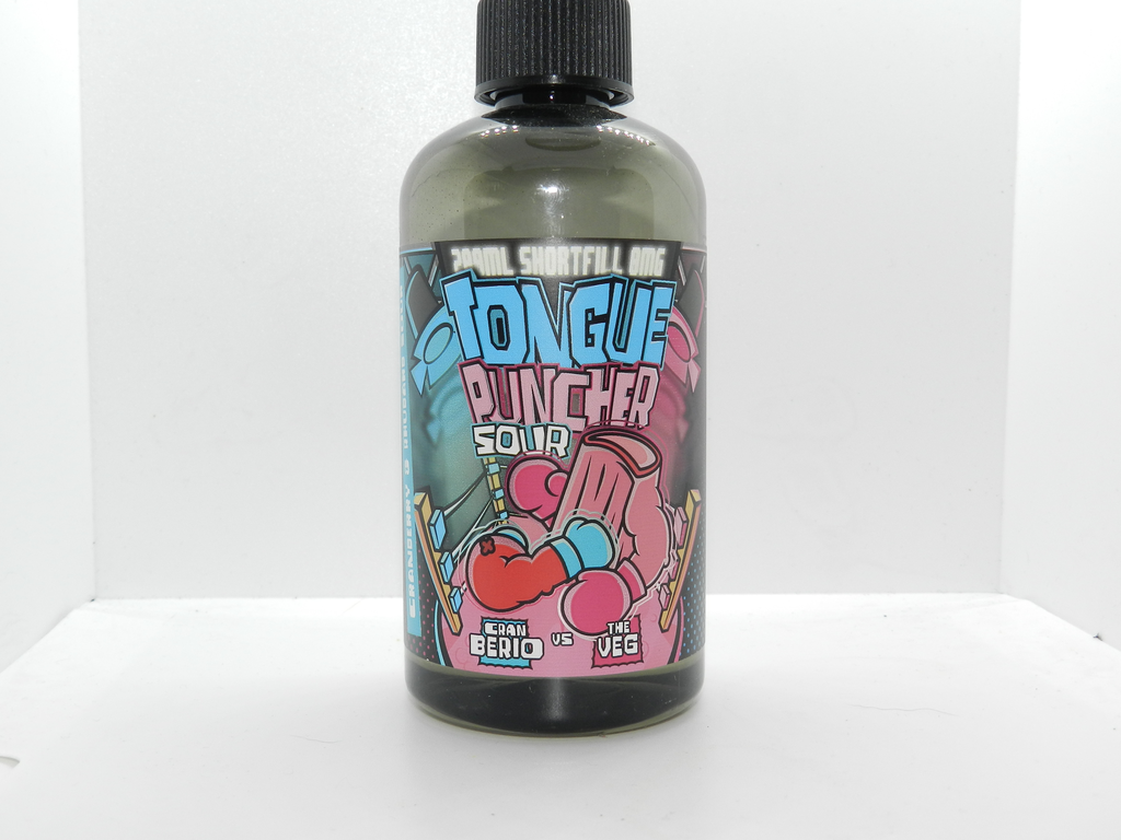 Joes Juice 200ml Tonguen Puncher Sour Cranberry Rhubarb Sour