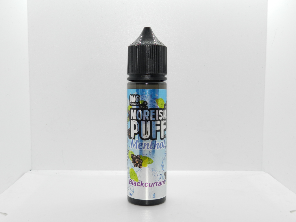 Moreish Puff Menthol 50ml Blackcurrant