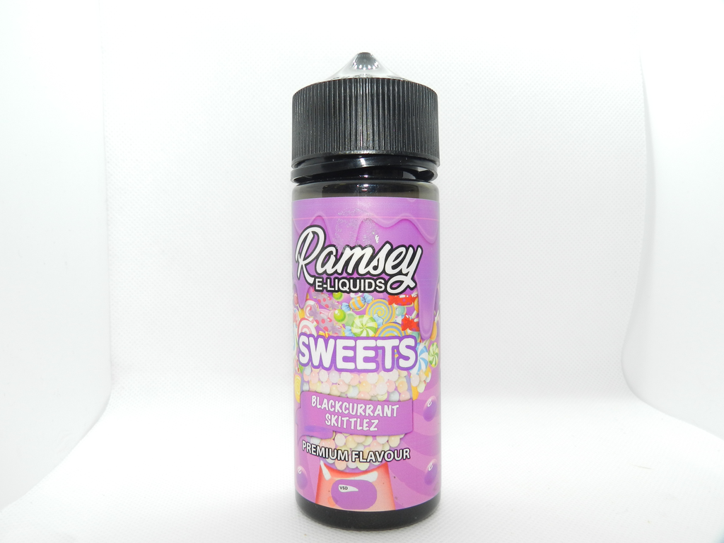 Ramsey Sweet 100ml Blackcurrant Skittlez