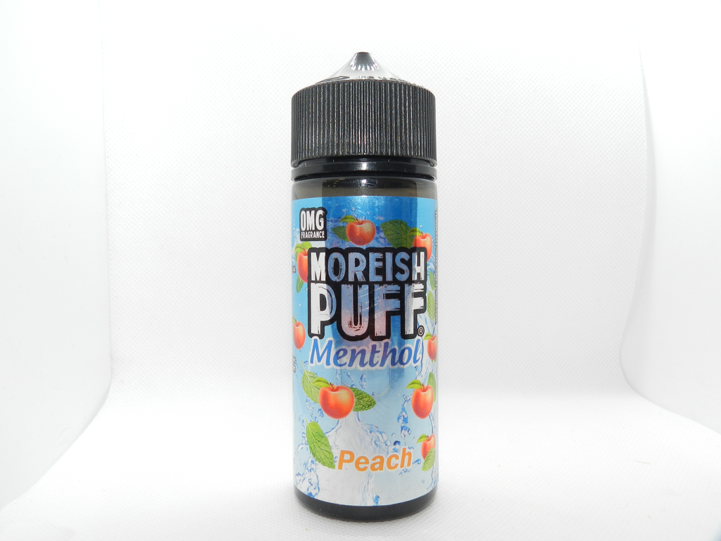 Moreish Puff Menthol 100ml Peach