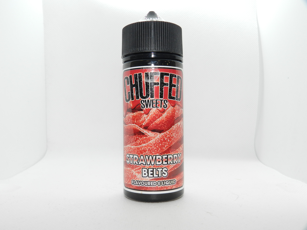 Chuffed Sweets 100ml Strawberry Belts