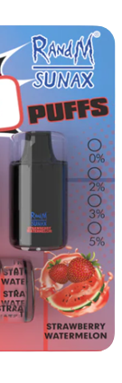 RandM Sunax 21000 Einzeln 2% Strawberry Watermelon