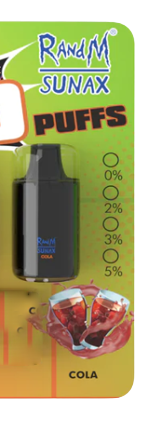 RandM Sunax 21000 Einzeln 2% Cola