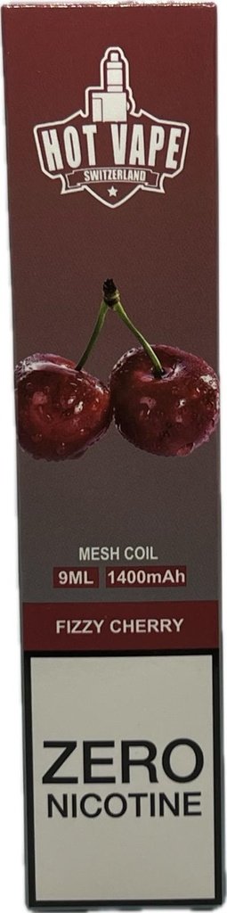 Hot Vape 3500 0% Fizzy Cherry