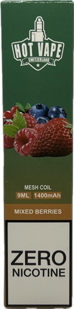 Hot Vape 3500 0% Mixed Berries