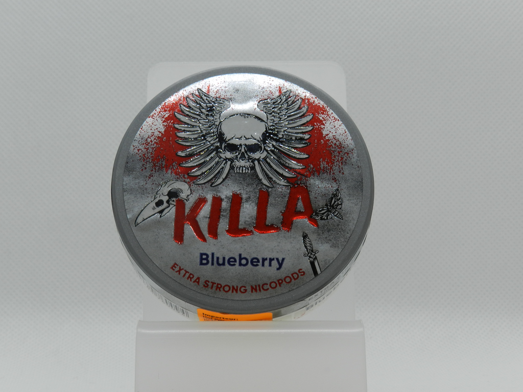 Snus Killa 16g-g Extra Strong Blueberry