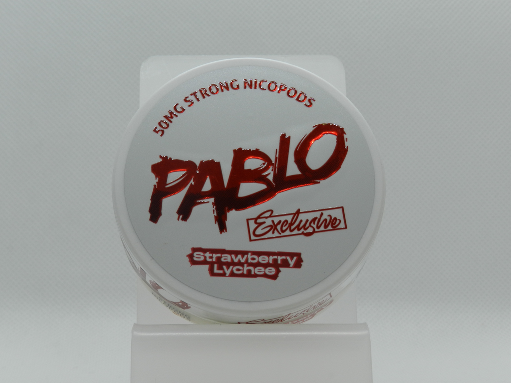 Pablo 50mg Strong  Strawberry Lychee