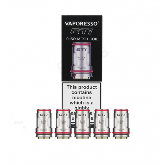 VAPORESSO GTi Mesh Coil 0,15 Ohm 75W-90W