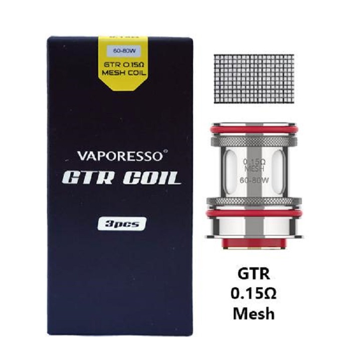 VAPORESSO GTR Mesh Coil 0,4 Ohm 40W-60W