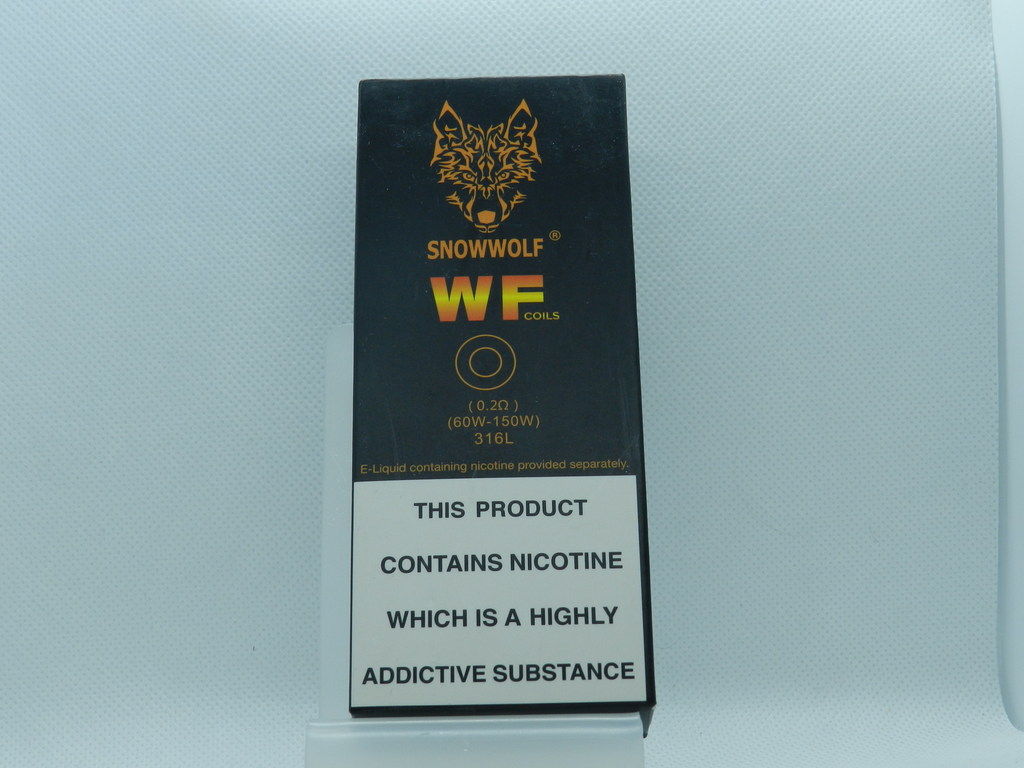 SNOWWOLF 316L WF-H Coil 0,16 Ohm 100W-230W