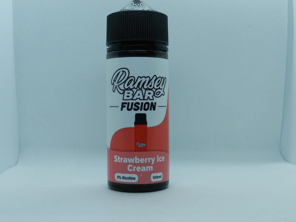 Ramsey Bar Fusion 100ml Strawberry Ice Cream