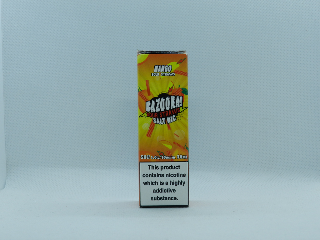 Bazooka Sour Straws Mango 10ml 10mg
