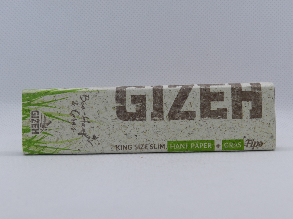 GIZEH Hanf & Gras King Size Slim + Tips