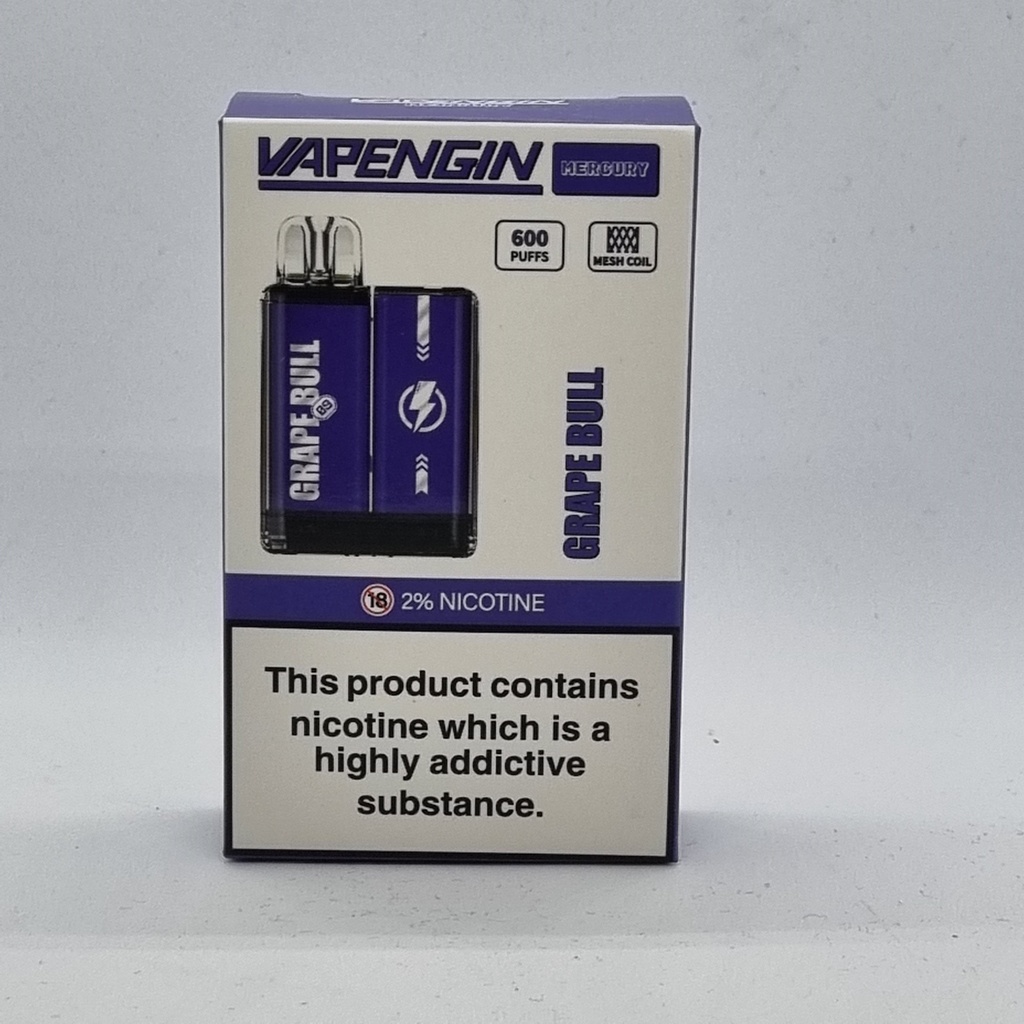 Vapengin 600 2% Grape Bull