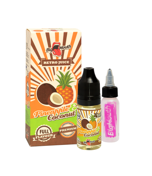 Big Mouth Retro Juice Pineapple & Coconut