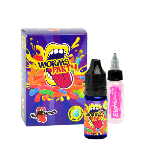 Big Mouth  10ml Aroma Worms Party