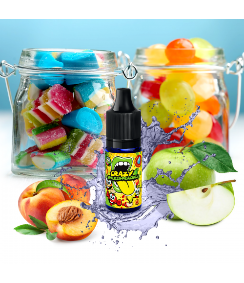 Big Mouth 10ml Aroma Crazy Apple & Peaches