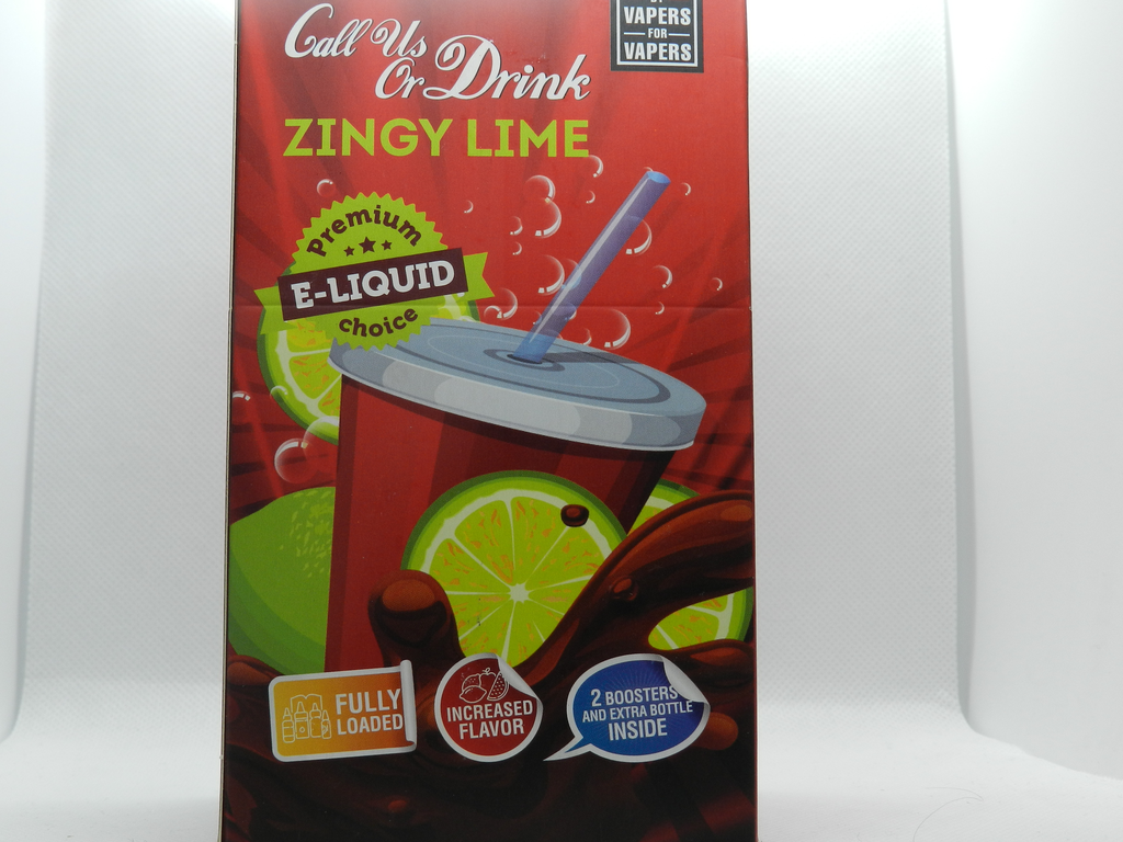 Big Mouth Call us or Drink Zingy Lime