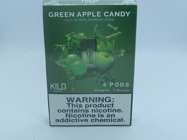 Kilo Pods Green Apple Candy 20il