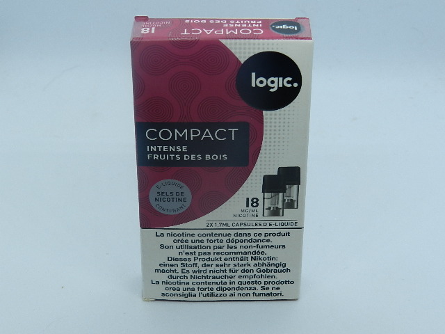 Logic Ersatzpod Compact Intense Fruit Des Bois 18mg