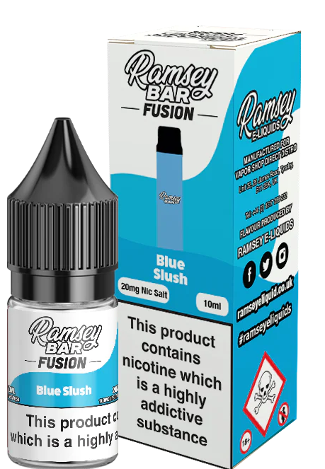 Ramsey Fusion Bar Blue Berg 10ml 10mg