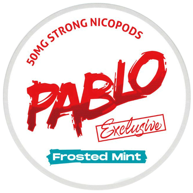 Pablo Exclusive 50mg Frosted Mint