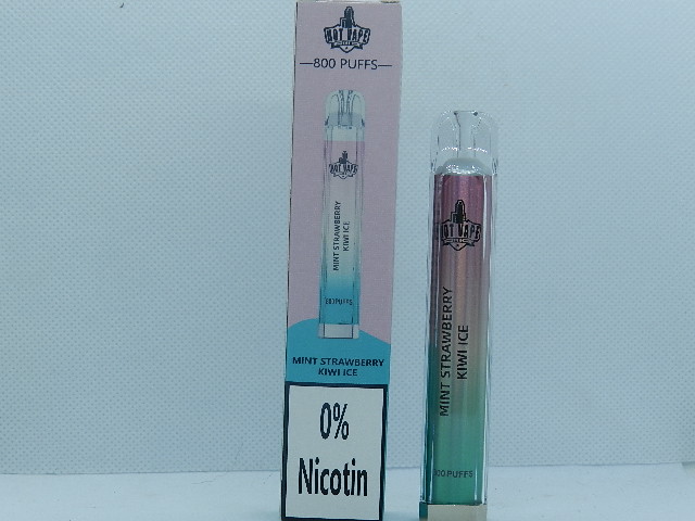 Hot Vape800 0% Nic Mint Strawberry Kiwi Ice