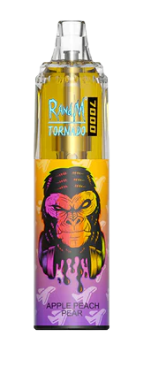 RandM Tornado7000 0%Nic Apple Peach Pear