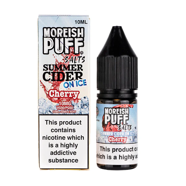 Moreish Puff Summer Cider on Ice Cherry 10ml 20mg