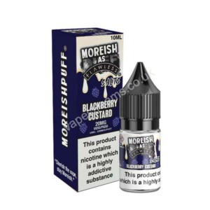 Moreish As Flawless Blackberry Custard 10ml 20mg