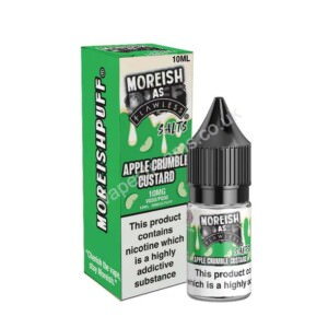 Moreish As Flawless Apple Crumble Custard 10ml 10mg