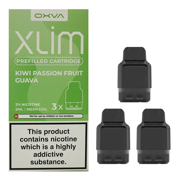 Oxva Xlim Prefilled Cartridge  2ml 20mg Kiwi Passion Fruit Guava