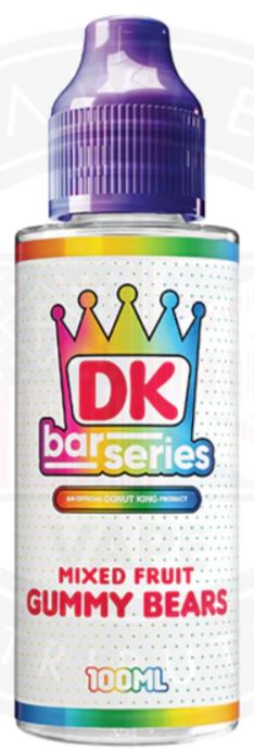 Donut King Gummy Bears Mixed Fruits 100 ml 50/50