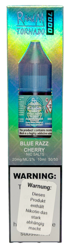 RandM Tornado 10ml 2% Blue Razz Cherry