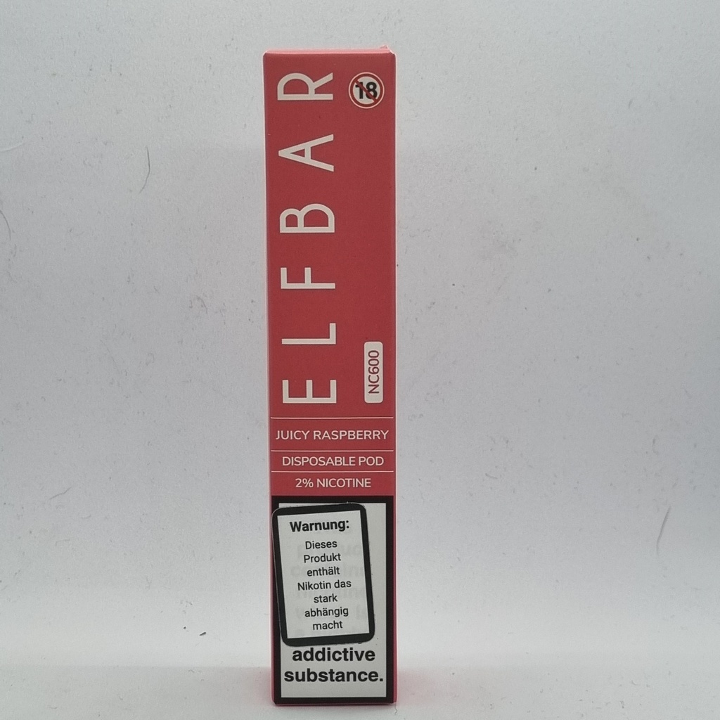 Elfbar 600 2% Juicy Raspberry