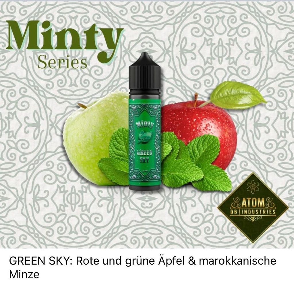 Minty 10ml Longfill Green Sea (Kopie)