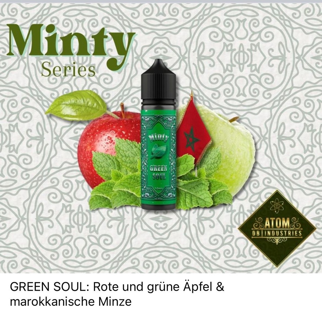 Minty 10ml Longfill Green Soul