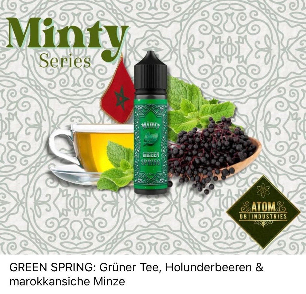 Minty 10ml Longfill Green Soul (Kopie)