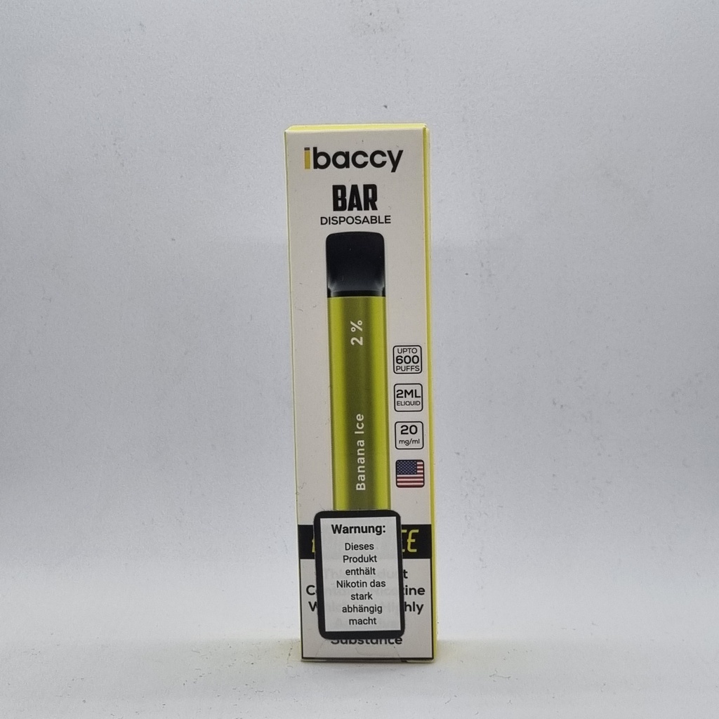 baccyBar600 2% Banana Ice