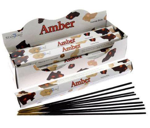 Räucherstäbchen (20 Stück) Amber