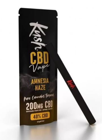 Kush ~ Amnesia Haze (200) CBD Einweg Vape