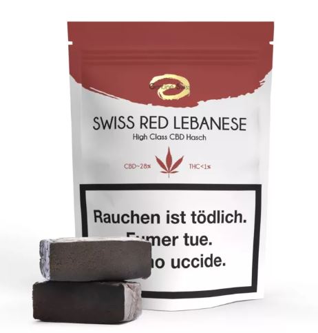 Genuine Swiss ~ Swiss Red Lebanese ~ 6g