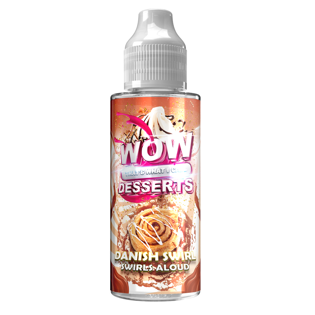 WOW Desserts 100ml UK Danish Swirl